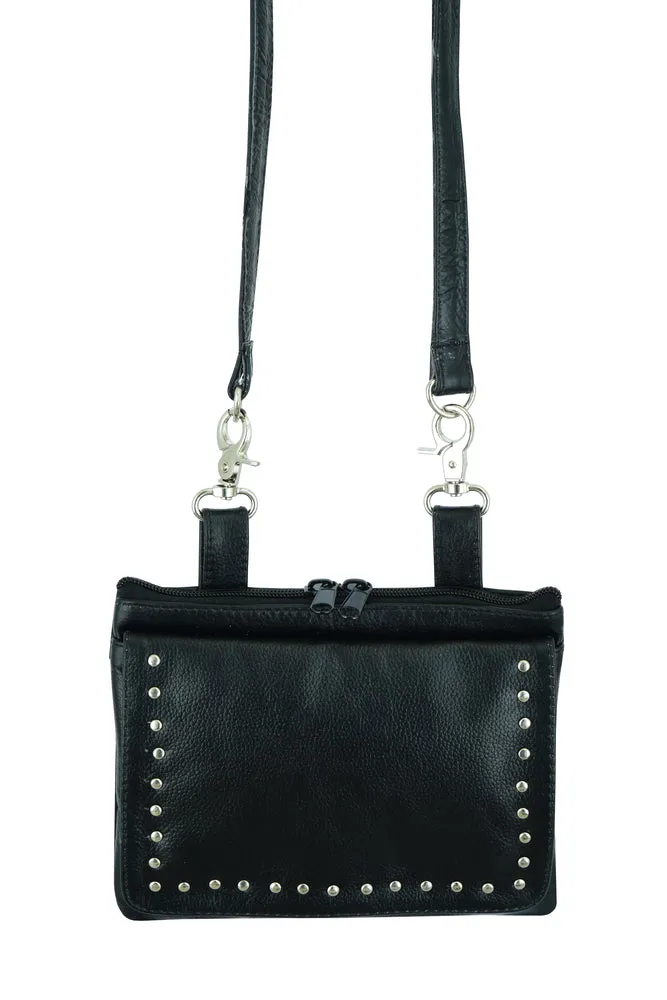 DS8585 Leather Belt Bag - Large