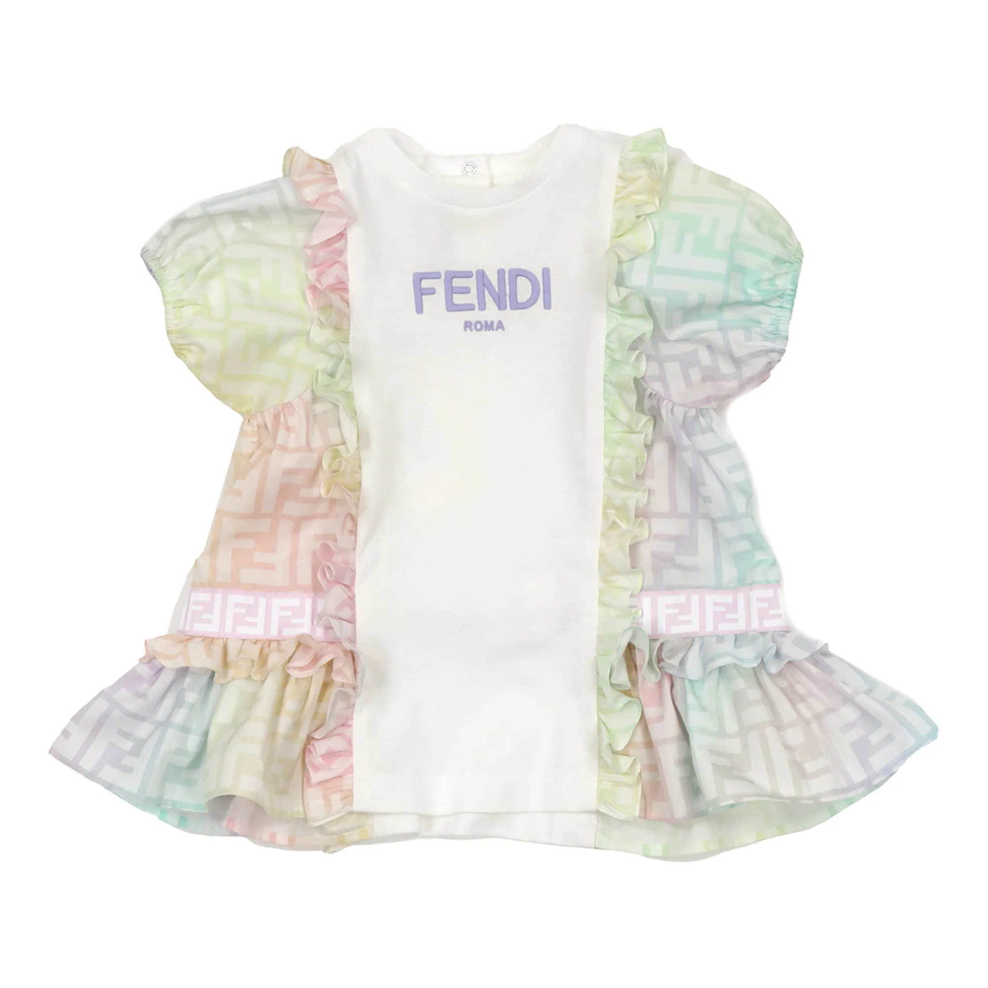 Fendi Baby Girls Multicoloured Dress