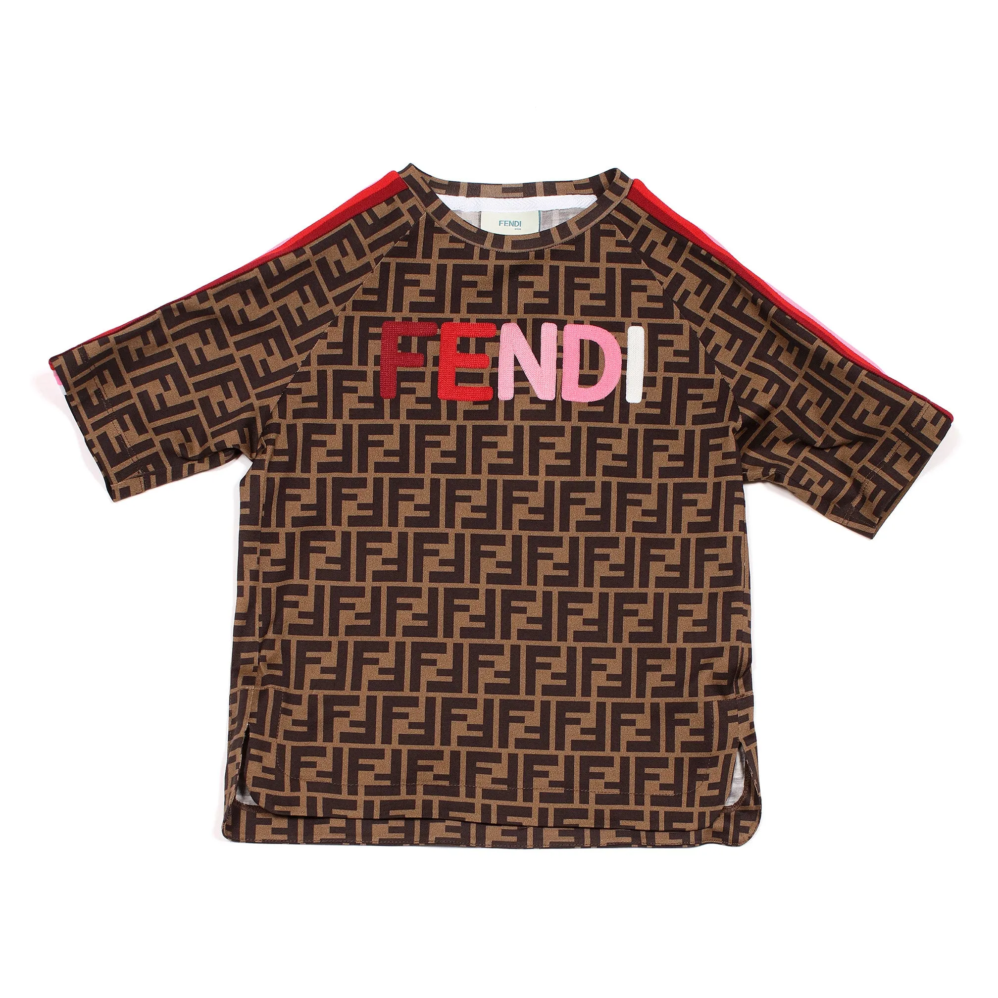 Fendi Pink and Printed T-Shirt