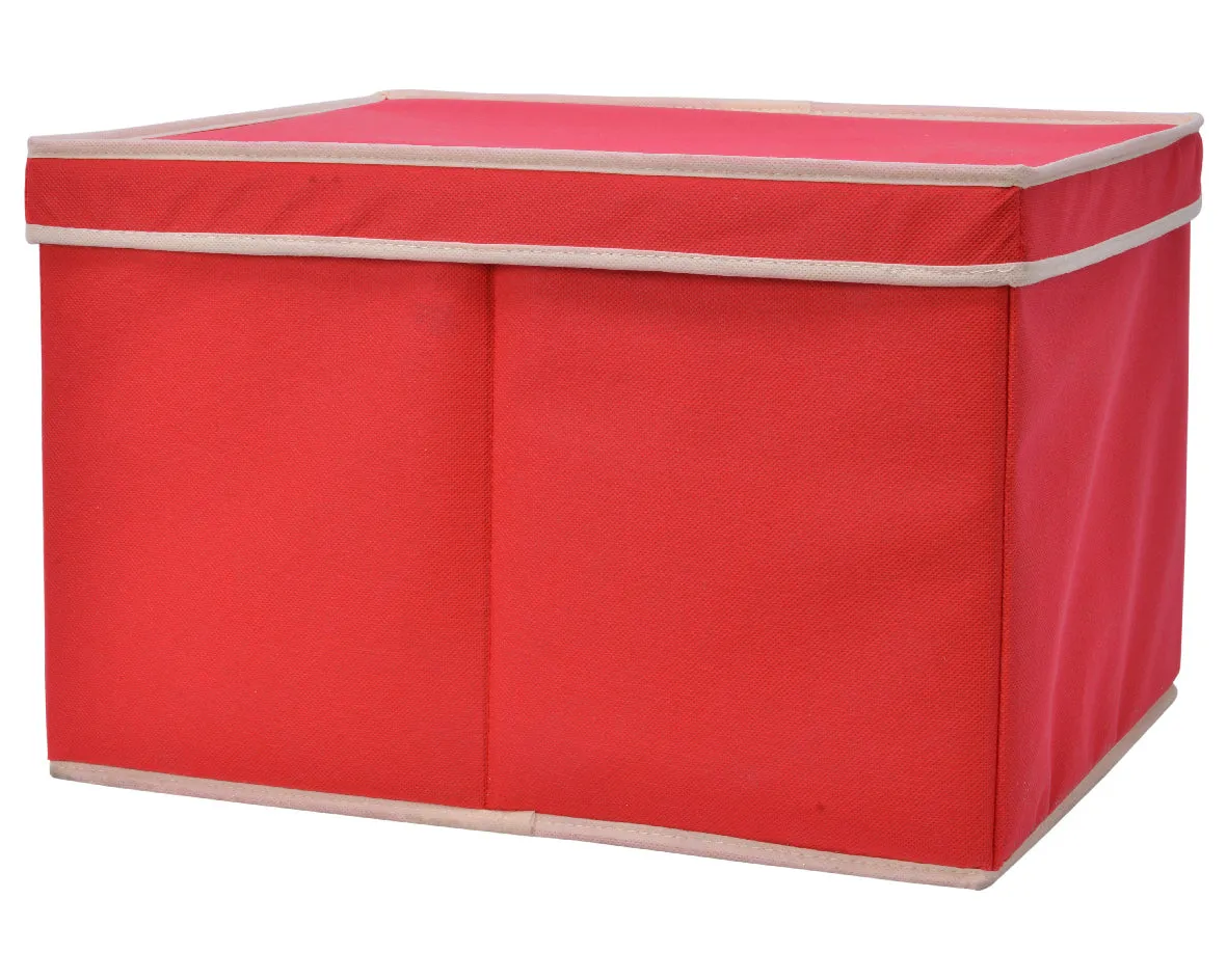 Flat pack bauble storage box