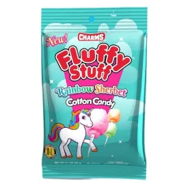 Fluffy Stuff Unicorn Rainbow Sherbet Cotton Candy