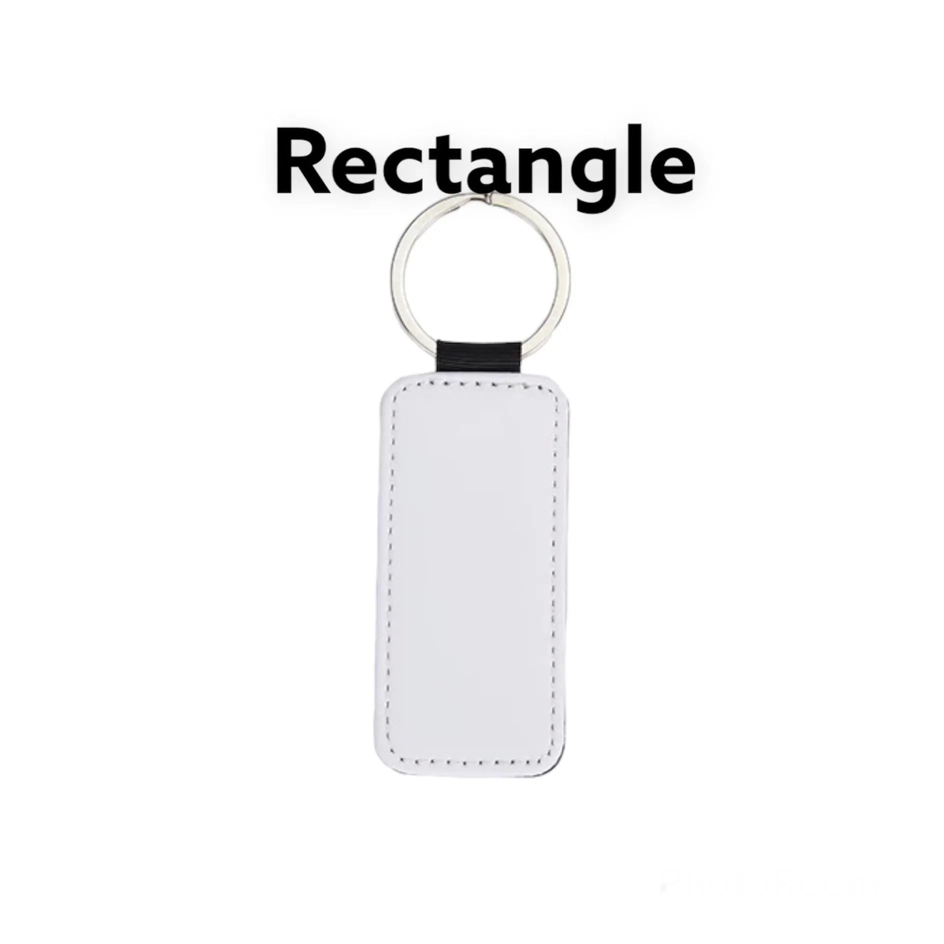 FREE GIFT | Double sided leather sublimation keychains