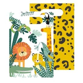 Get Wild Safari Animal Party Bags x 8