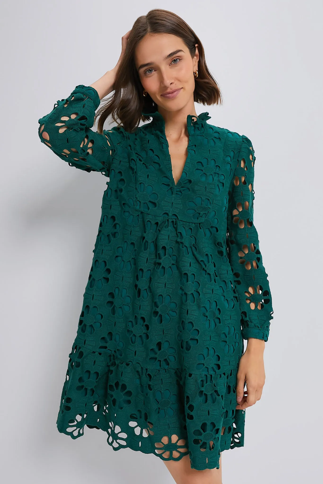 Green Lace Palmerston Dress