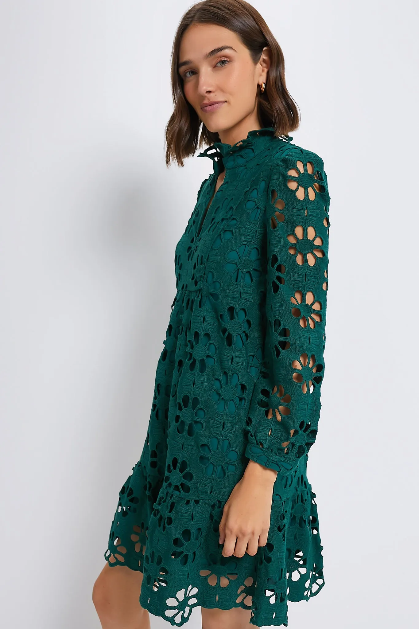 Green Lace Palmerston Dress