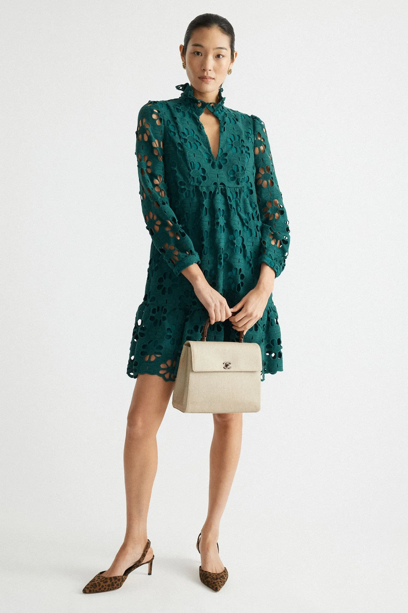 Green Lace Palmerston Dress