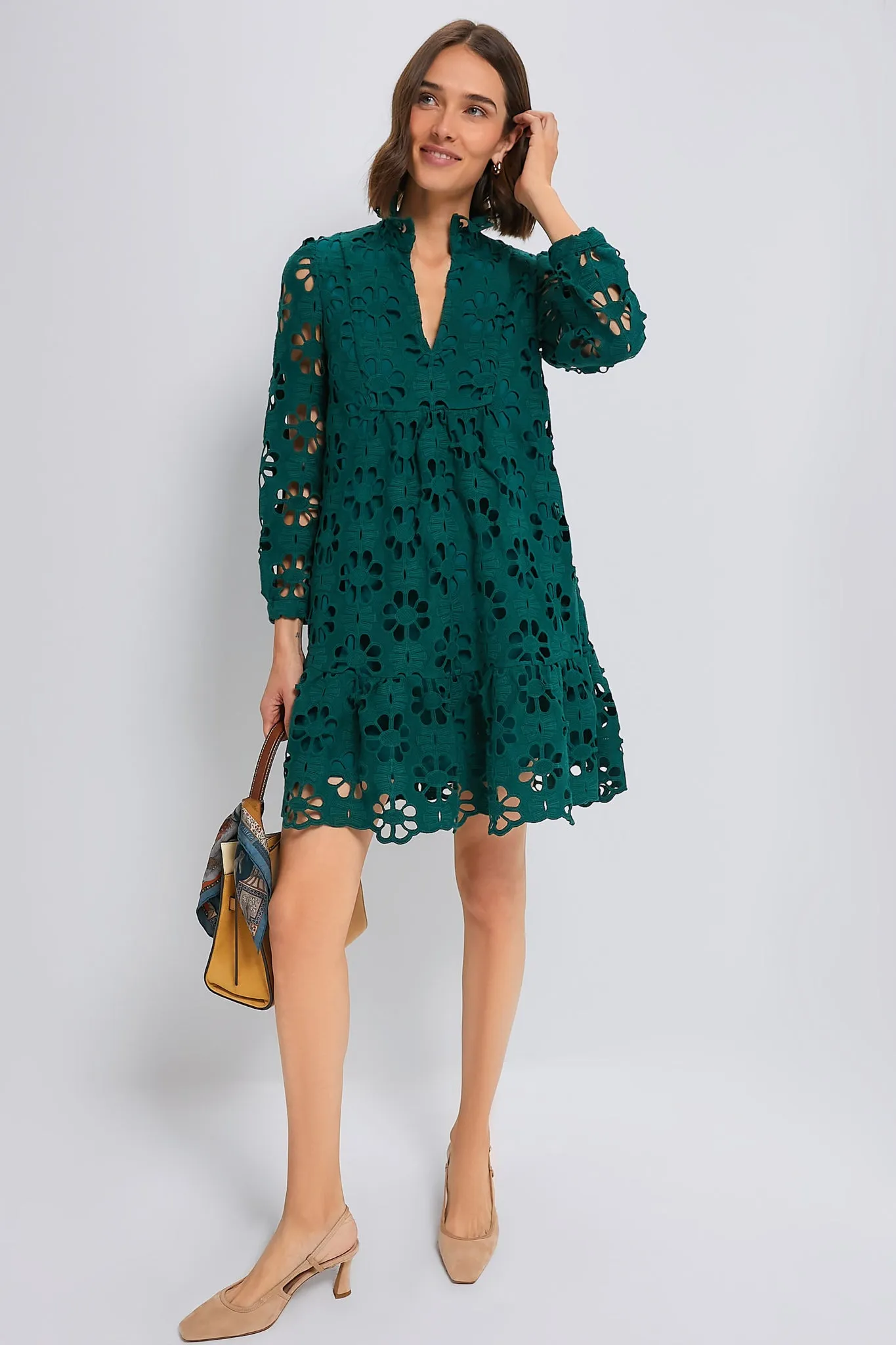 Green Lace Palmerston Dress