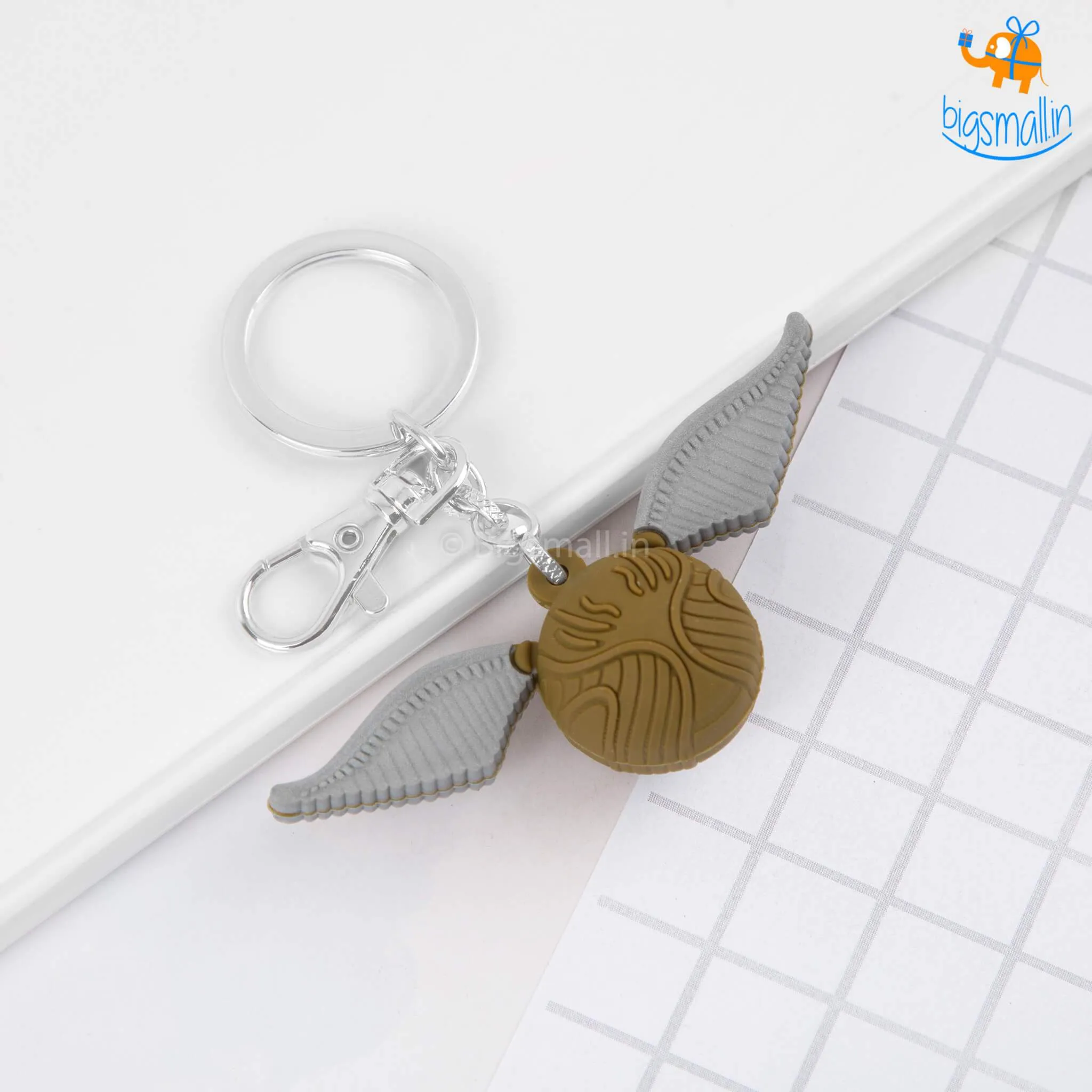 Harry Potter Snitch Silicone Keychain