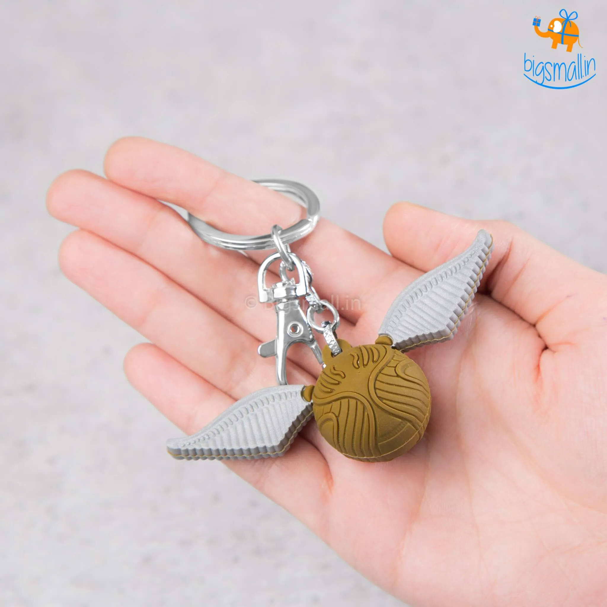 Harry Potter Snitch Silicone Keychain