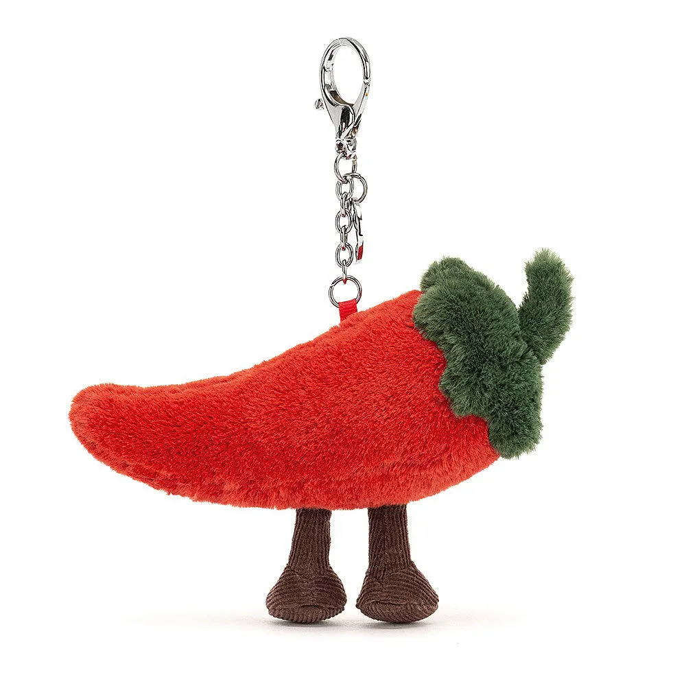 Jellycat Amuseable Chilli Bag Charm