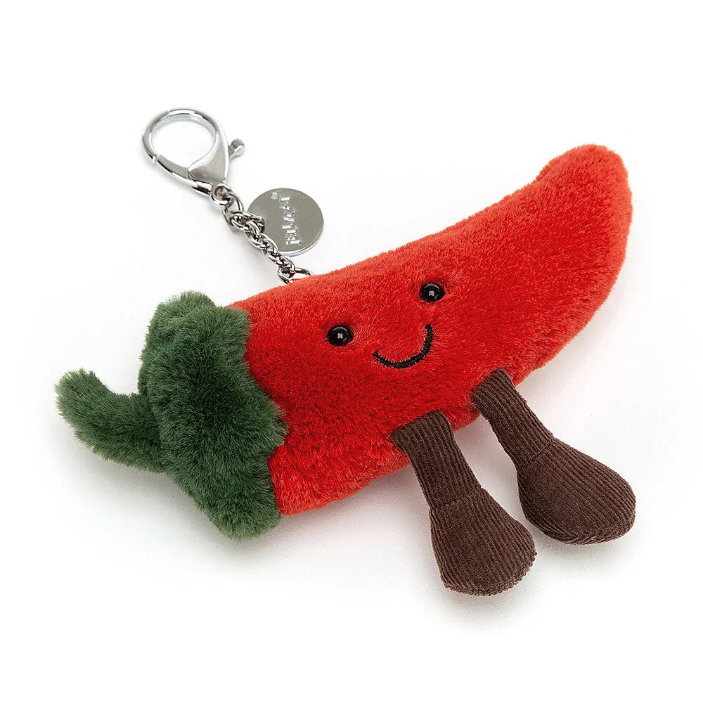 Jellycat Amuseable Chilli Bag Charm