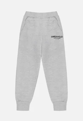 KIDS SWEATPANTS BRAND - GREY