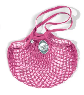 Le Filet Filt Market Bag - Pink Sorbet