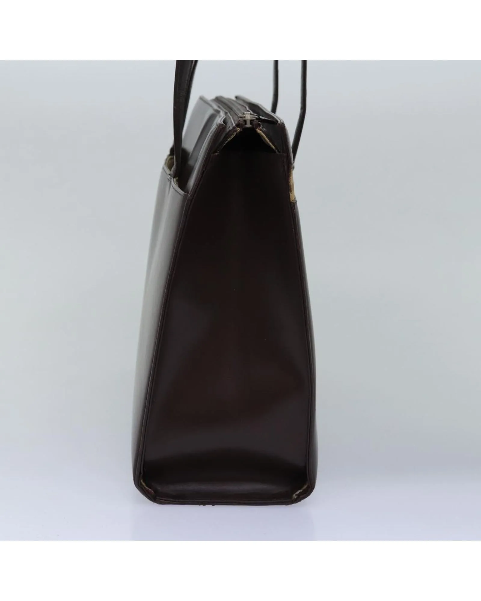 Leather Tote Bag with Handles and Minimalist Design