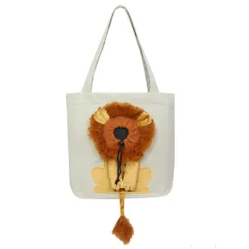 Lion Pattern Pets Handbags