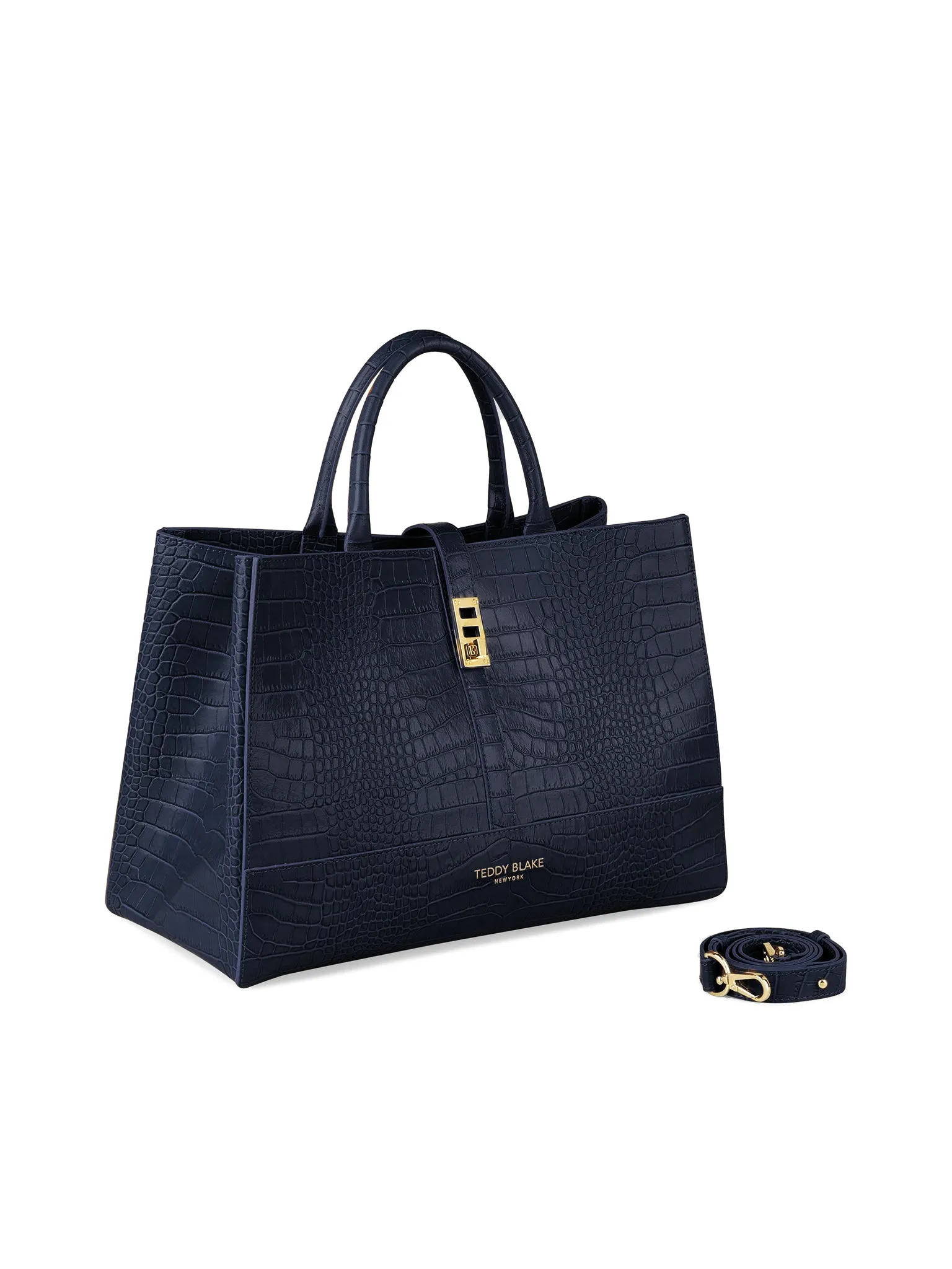 Lola Croco 15" - Dark Blue