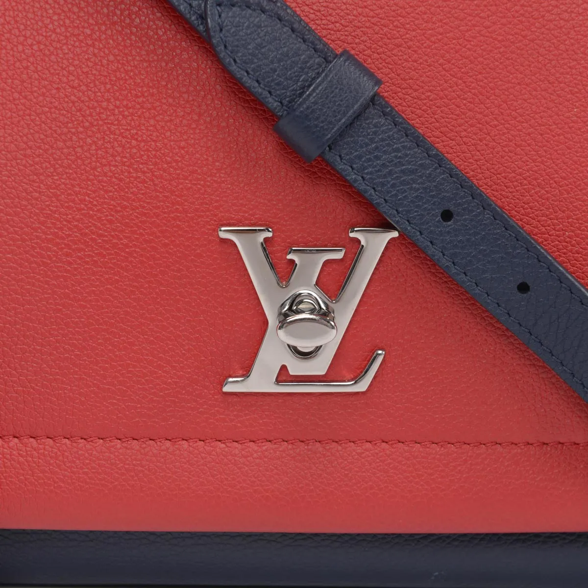 Louis Vuitton Tri-Colour Calfskin Lockme II Bag