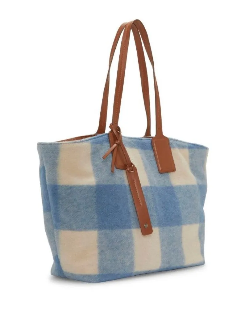 Lucky Brand Zemi Plaid Tote Handbag