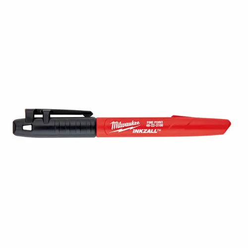 Milwaukee 48-22-3100 Inkzall Black Fine Point Marker