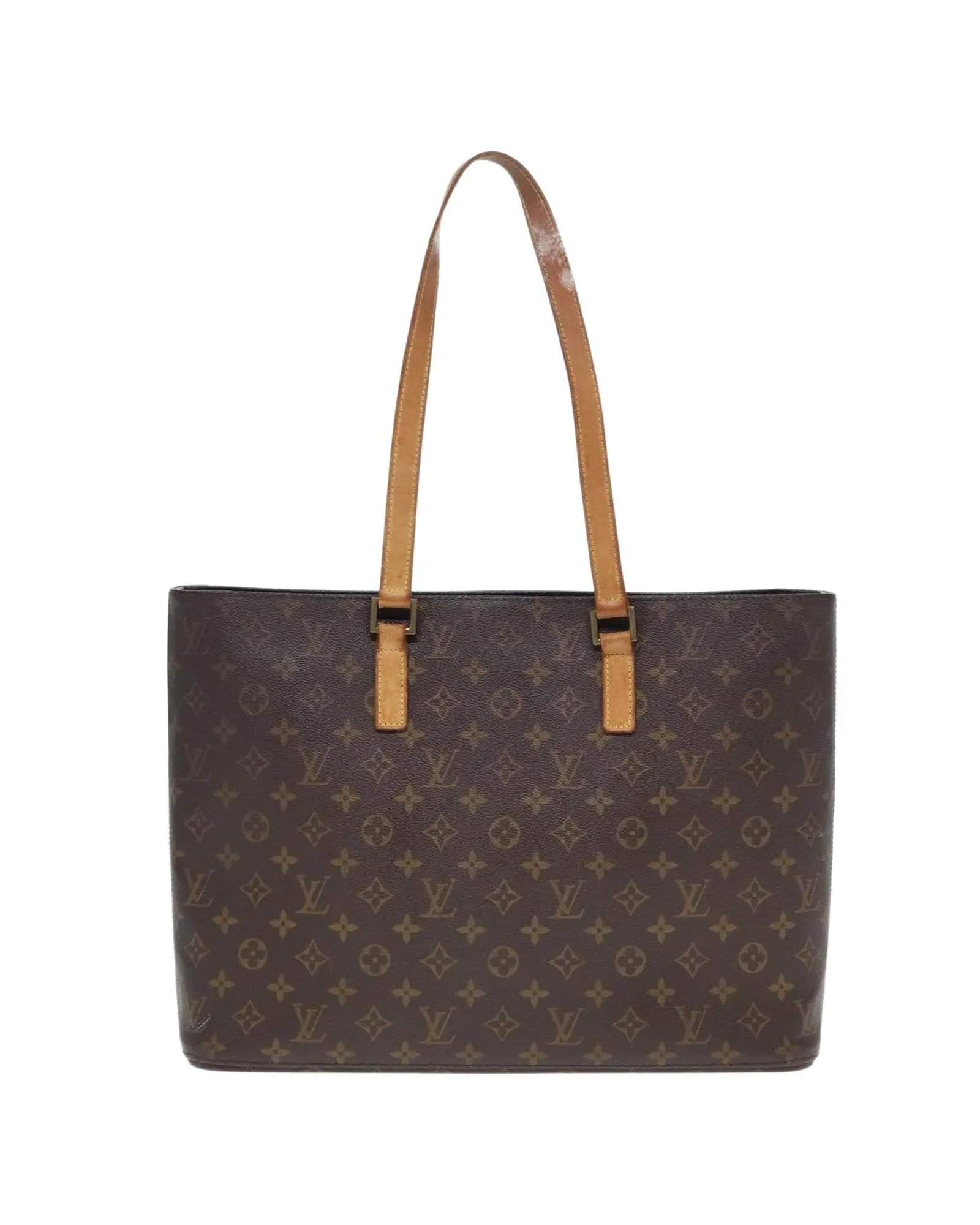 Monogram Canvas Luco Tote Bag with Classic Design