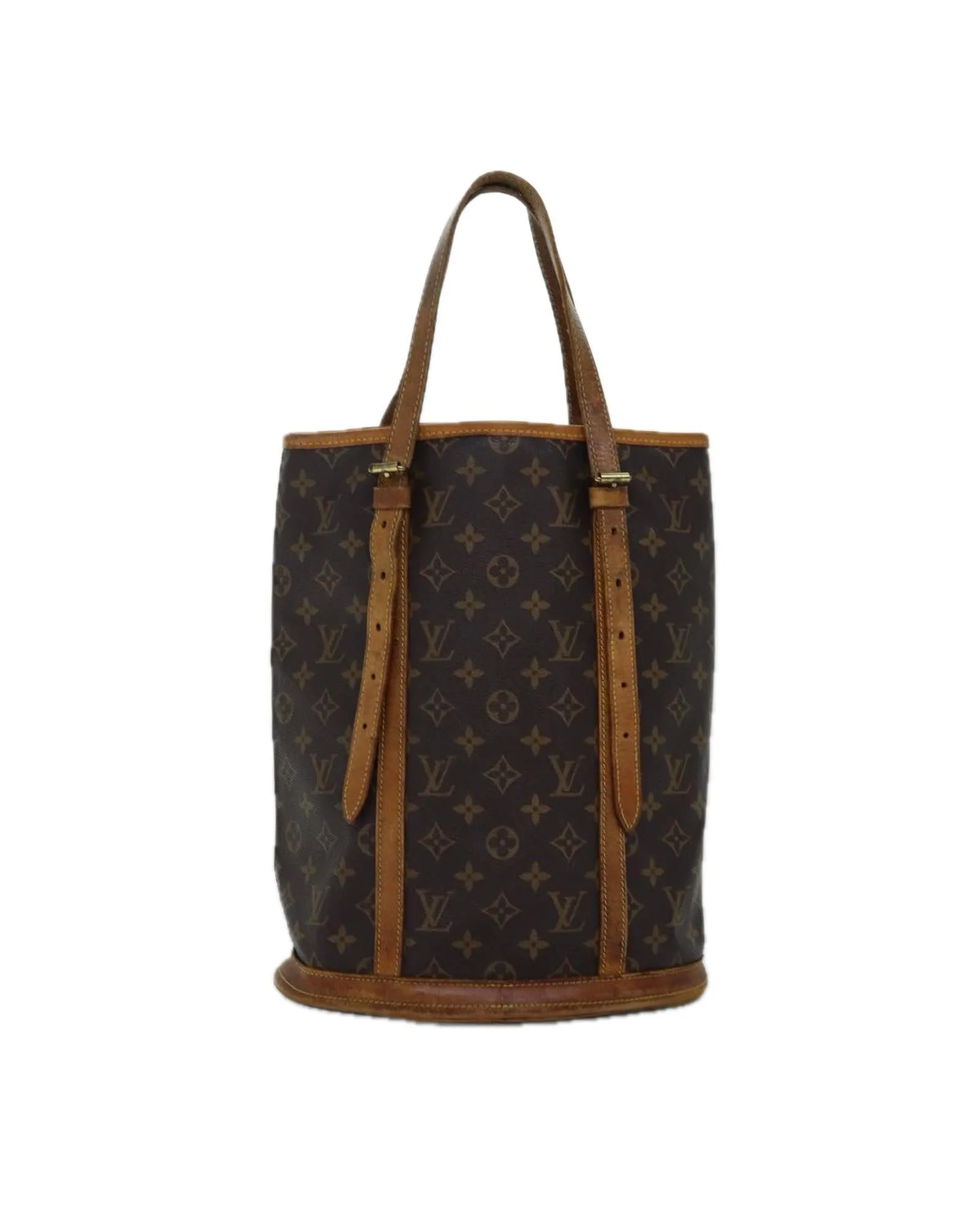 Monogram Shoulder Bag with Adjustable Strap - Authentic LV Bucket GM