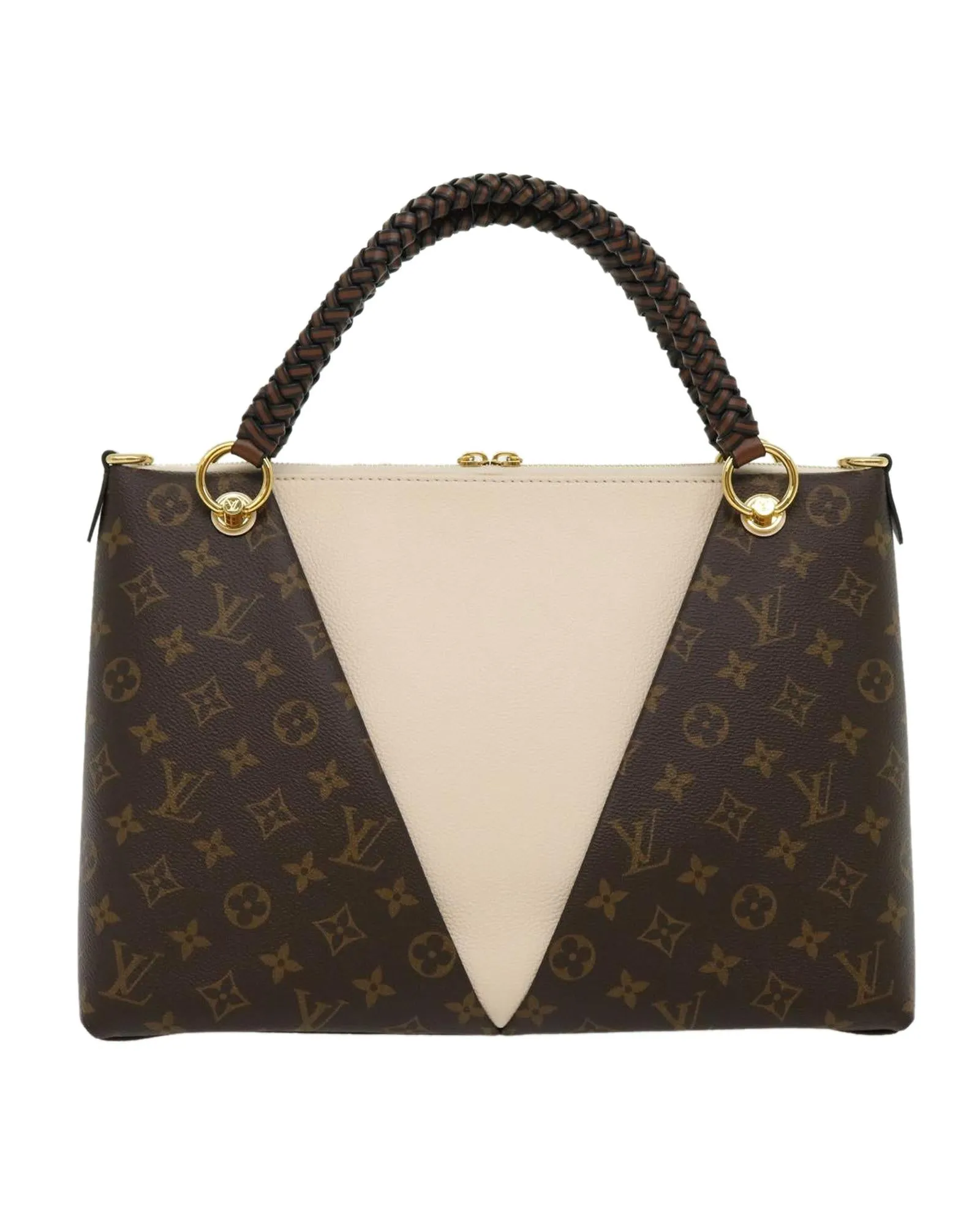 Monogram V Tote MM Tote Bag