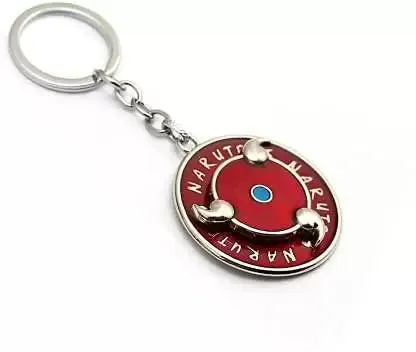 Naruto Anime | Sharingan Spinning Model A | Metal Keychain