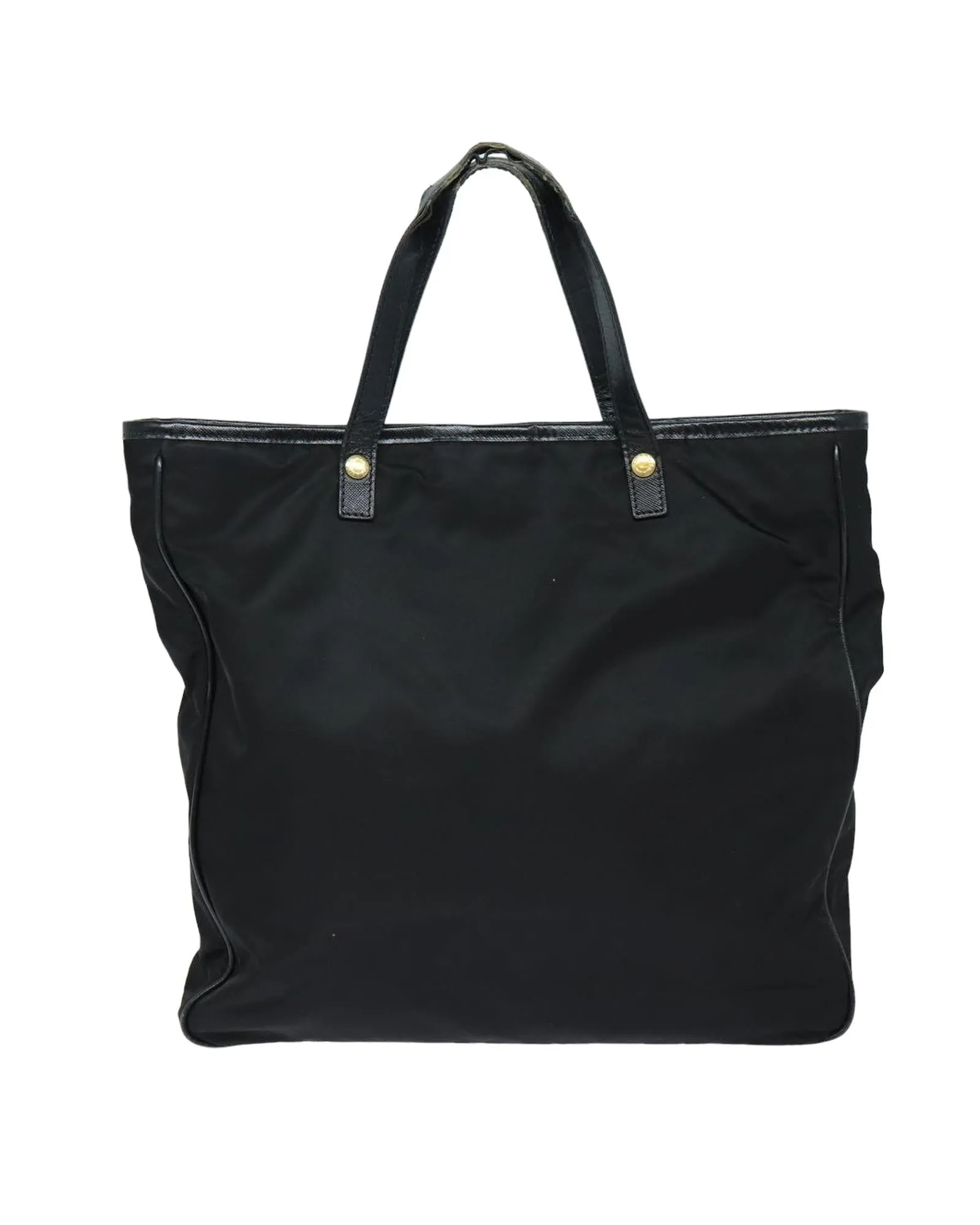 Nylon 2-Way Tote Bag with Shoulder Strap