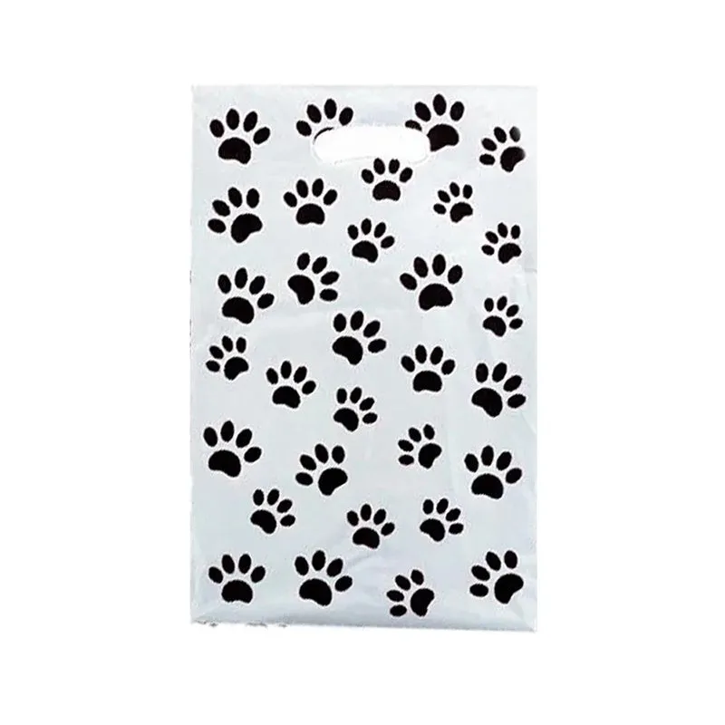 Paw Print Loot Bags - 10 Pkt