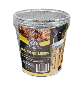 Pit Boss - Foil Bucket Liners - 6 Pack