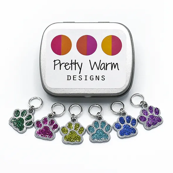 Pretty Warm Designs Stitch Markers