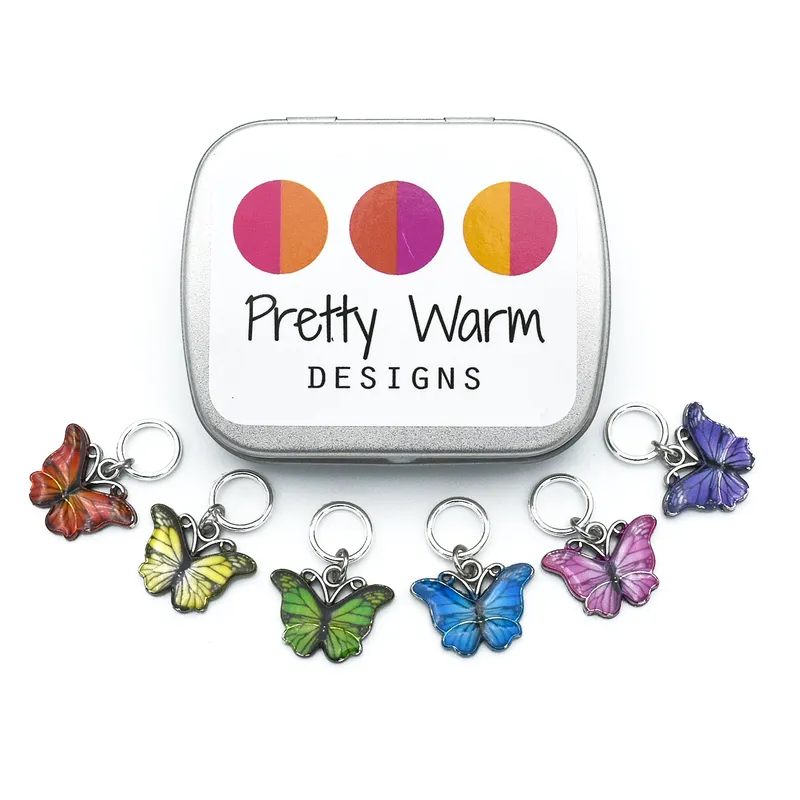 Pretty Warm Designs Stitch Markers