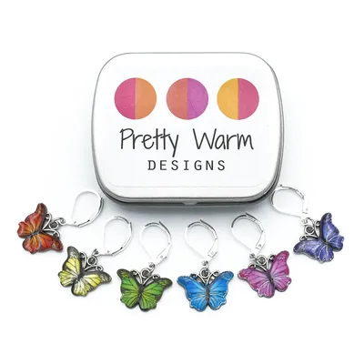 Pretty Warm Designs Stitch Markers