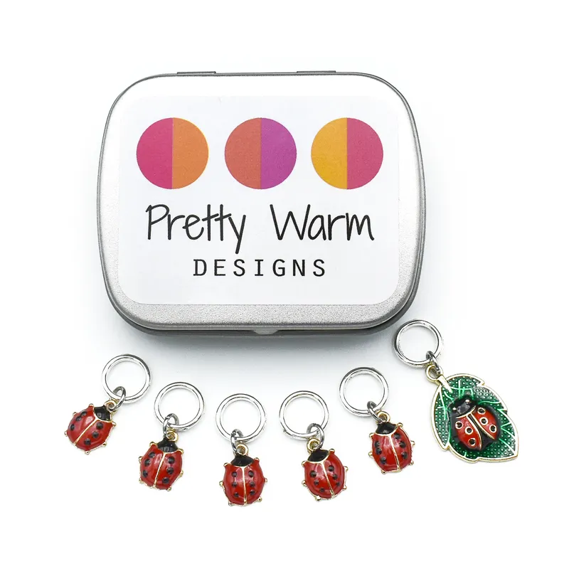 Pretty Warm Designs Stitch Markers