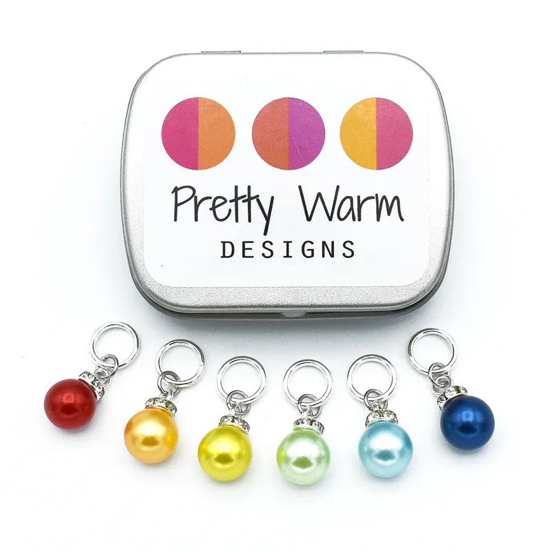 Pretty Warm Designs Stitch Markers