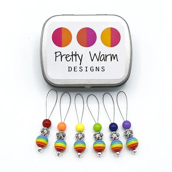 Pretty Warm Designs Stitch Markers