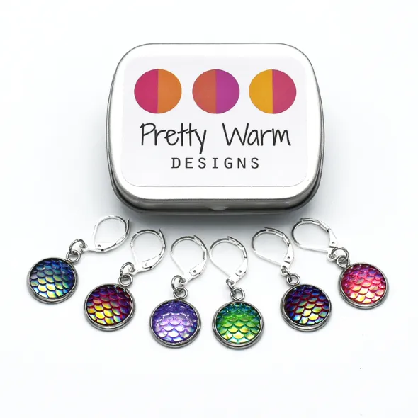 Pretty Warm Designs Stitch Markers