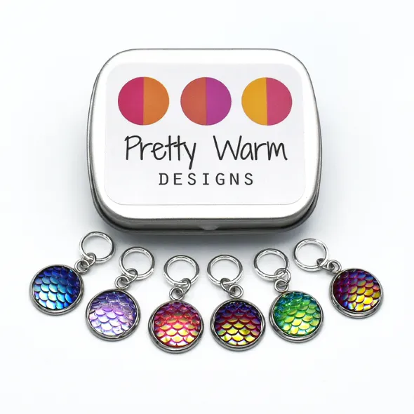 Pretty Warm Designs Stitch Markers