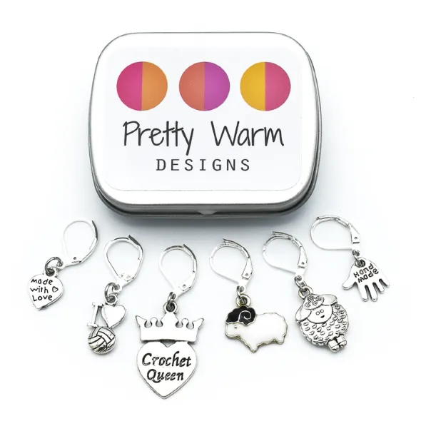 Pretty Warm Designs Stitch Markers