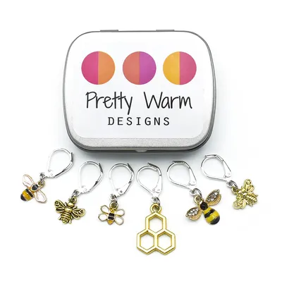 Pretty Warm Designs Stitch Markers