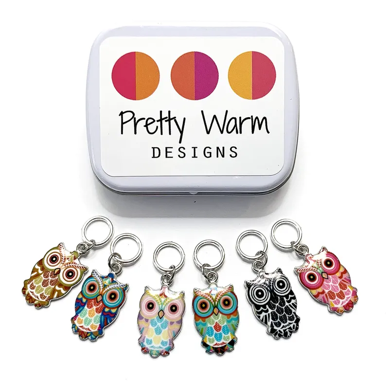 Pretty Warm Designs Stitch Markers