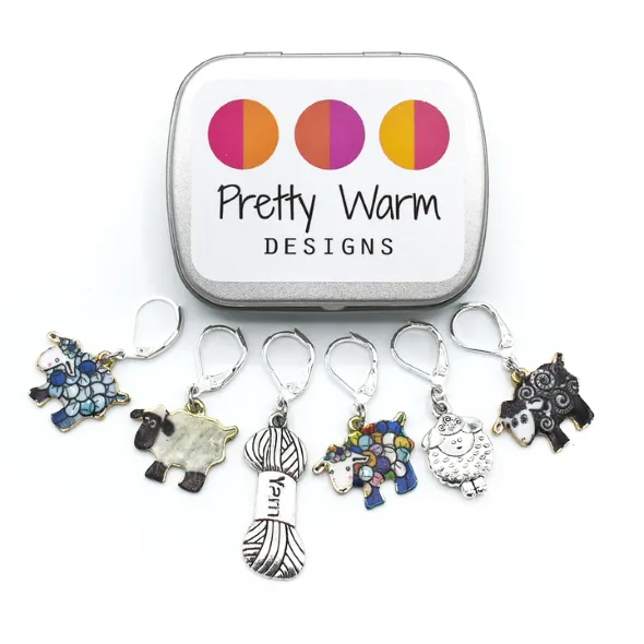 Pretty Warm Designs Stitch Markers