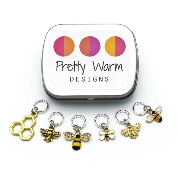 Pretty Warm Designs Stitch Markers