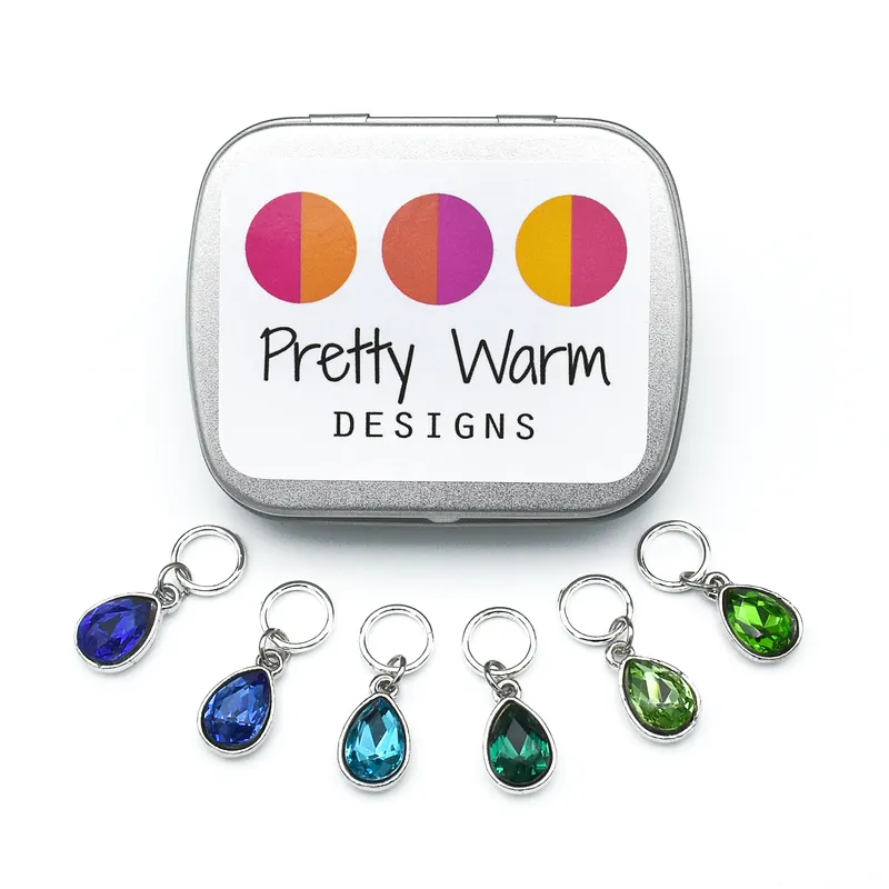 Pretty Warm Designs Stitch Markers