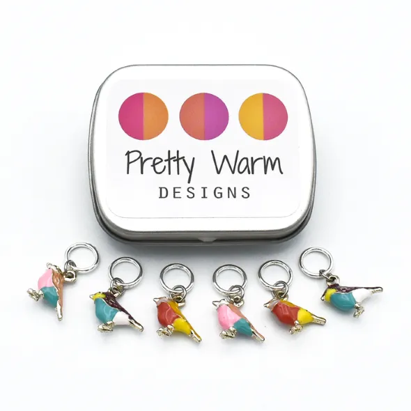 Pretty Warm Designs Stitch Markers