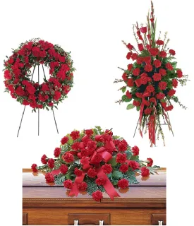 Red Funeral Package