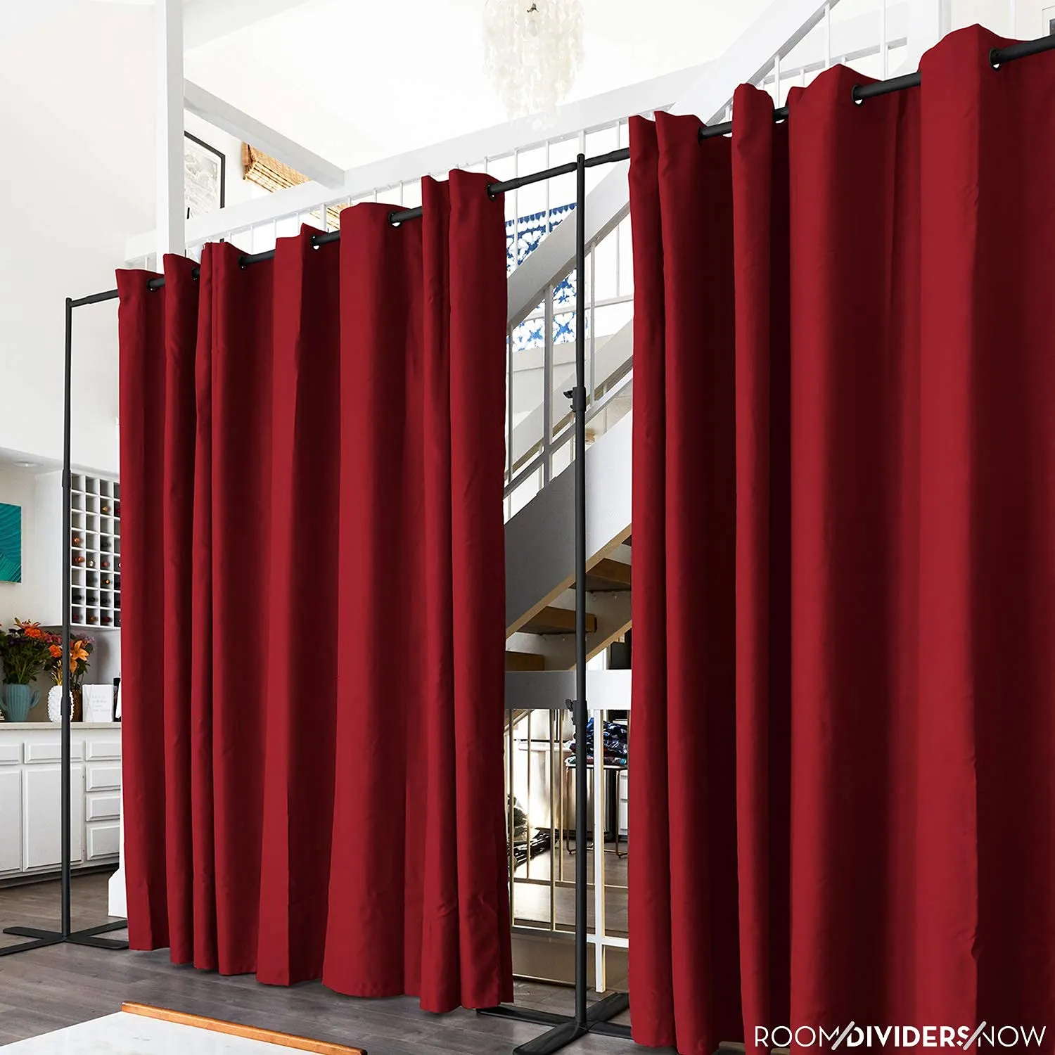 Room/Dividers/Now Premium Room Divider Curtain - Seierra Red