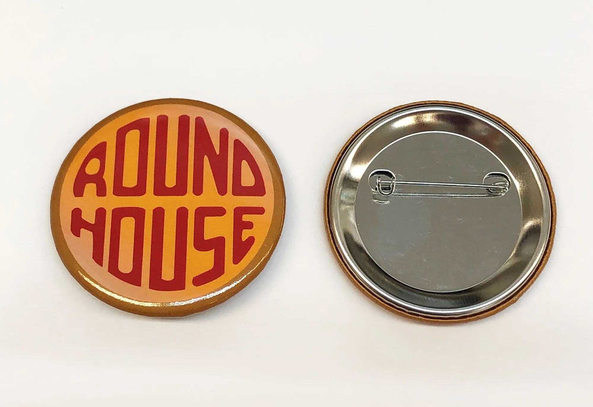 Round House Limited Edition Pin Buttons - MADE IN USA