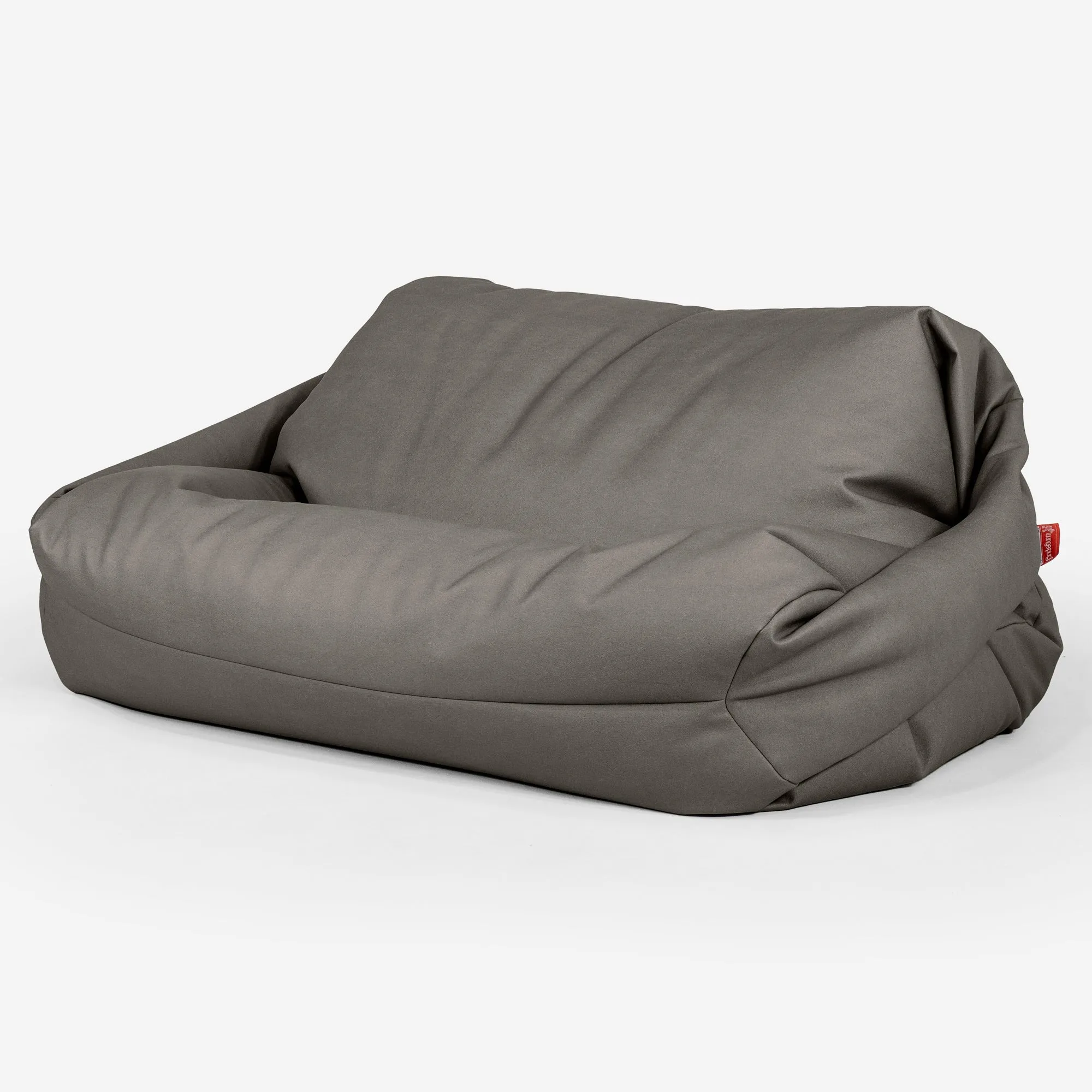 Sabine Bean Bag Sofa - Vegan Leather Grey