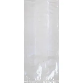 Small Clear Plastic Treat Bags With Twist Ties 4" x 9 1/2" | 25ct.